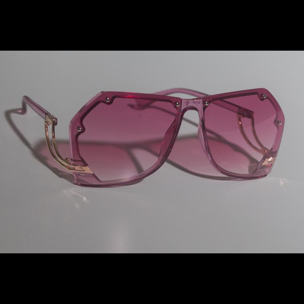 Rectangular Aviator Sunglasses - image 2